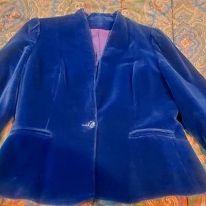 Velvet cord Suit Jacket and Skirts (two-piece) Custom Made